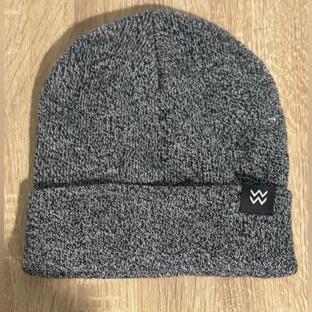 WREN Marled Yarn Beanie, Grey Mix, one size, brand new never worn!